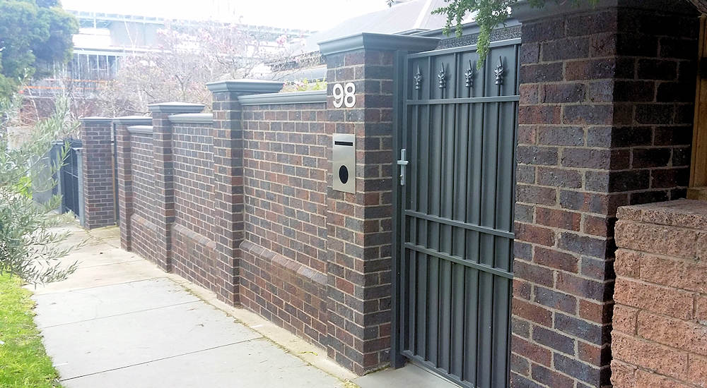 Brick Fencing Melbourne